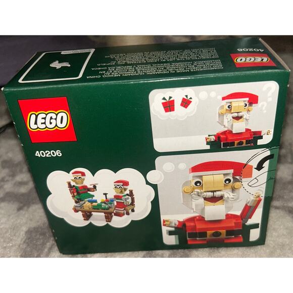 LEGO Santa 40206 New | Mercari  Christmas Santa Building Set (40206) NEW